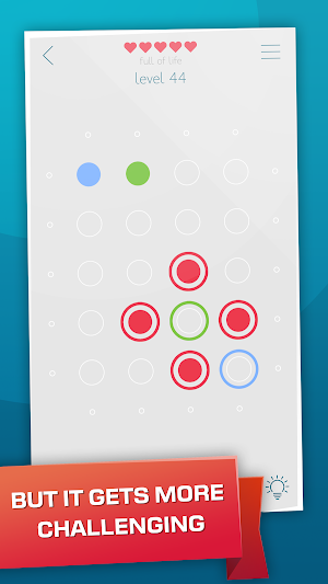 Lost Dots - Challenging Sliding Puzzle Adventure Screenshot 1
