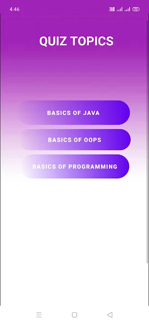 Jkwiz - Java Quiz Screenshot 1