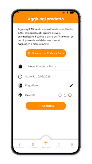 Dispensa Intelligente Screenshot 2