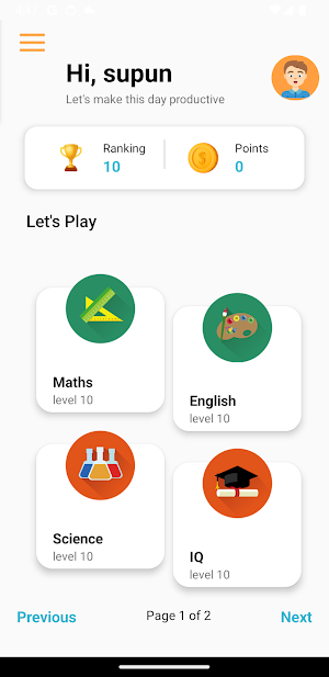Quiz App Screenshot 0