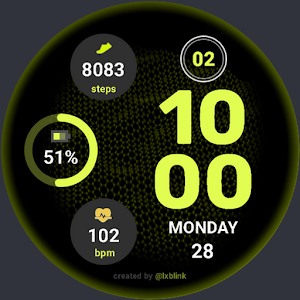 LX Watch face Screenshot 0