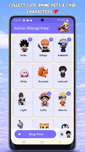 Anime Shimeji Pets on Screen Screenshot 2