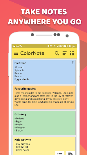Color Notes Screenshot 1