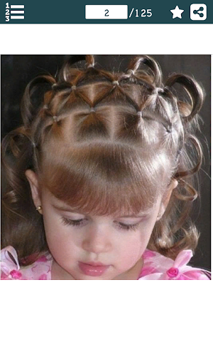 Little Girls Hair Style Ideas Screenshot 3
