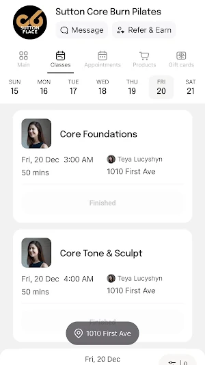 Core Burn Pilates Screenshot 3