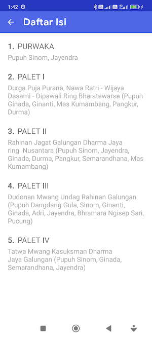 Geguritan Galungan Screenshot 1