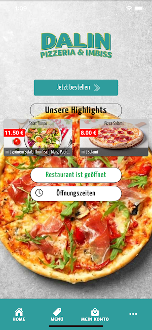 Dalin Pizzeria & Imbiss Screenshot 0