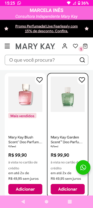 Marcela Inês Consultora Screenshot 2