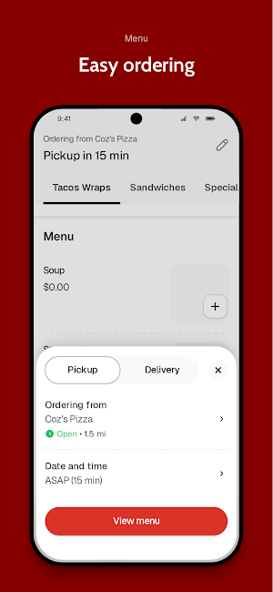 Coz's Pizza Screenshot 2