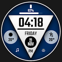 Night 128 - Digital Watch Face