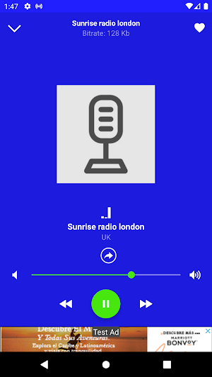Sunrise radio london UK Screenshot 0