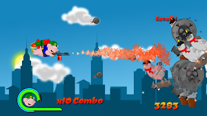 War Piggy: Jetpack Pig Warrior Screenshot 2