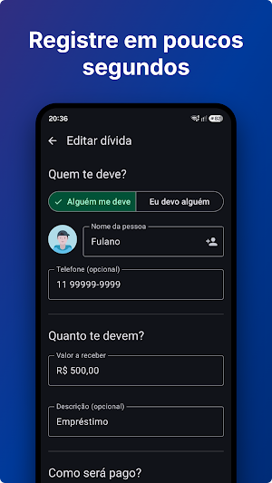 Who Owes: Debt Tracker Screenshot 1