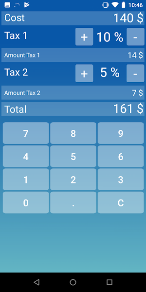 Tips & Split calculator Screenshot 1