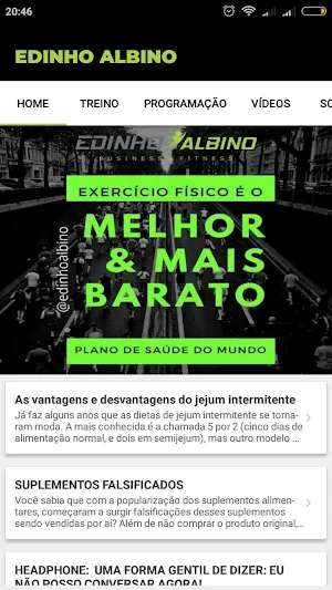 Edinho Albino Screenshot 1