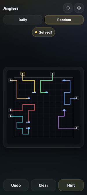 Anglers - Fishing Logic Puzzle Screenshot 0
