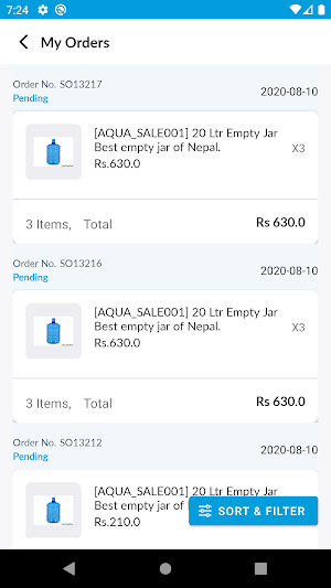 Aqua World App screenshot 7
