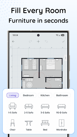 House Design Floor Plan 3D Screenshot 2