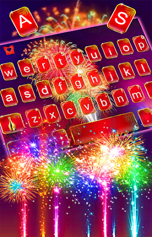 Keyboard Theme Happy New Year Screenshot 3