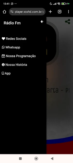 Rádio RF Screenshot 1