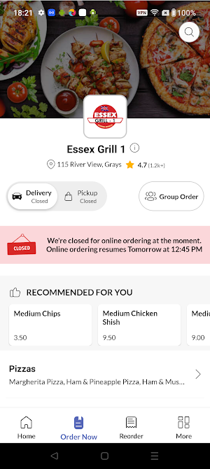 Essex Grill 1 Screenshot 2