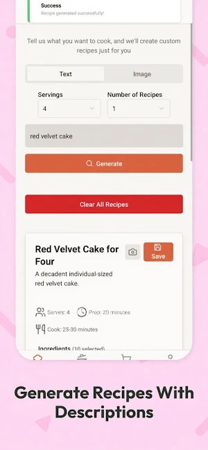 FlavourScribe Screenshot 1