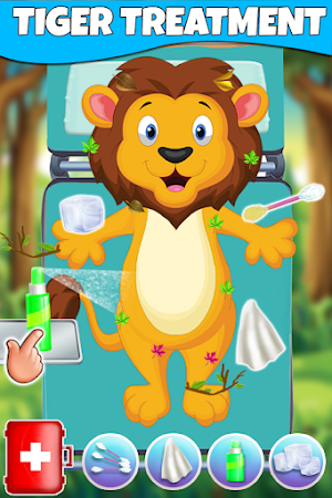 Safari Animals Vet Doctor Game Screenshot 2