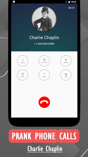Call from Charlie Chaplin Screenshot 1