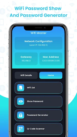 Wifi password show:Boost Phone Screenshot 2