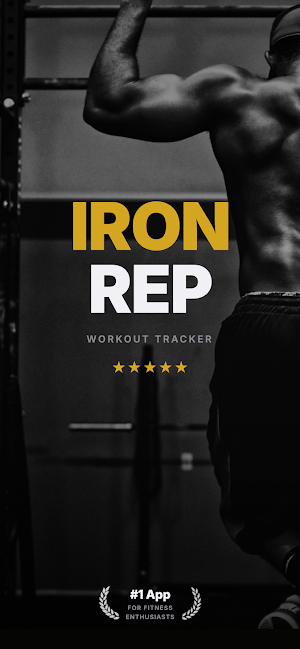 IronRep — Workout & Gym Log Screenshot 0