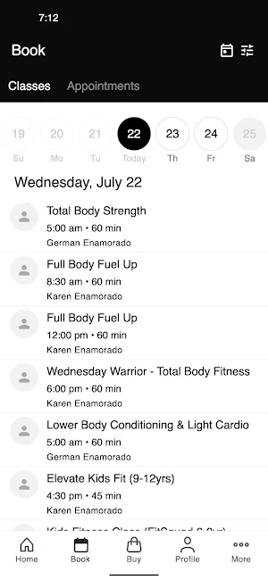 No Limits Fitness HTX Screenshot 1