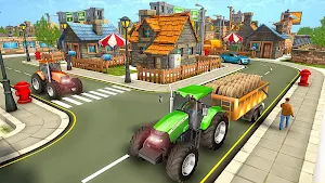 Farmland Tractor Farming - Farm Games Screenshot 3
