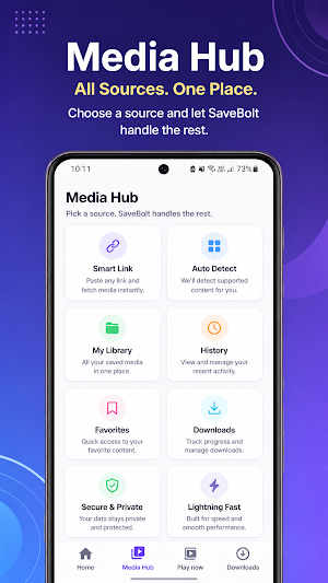 SaveBolt — Video Downloader Screenshot 1