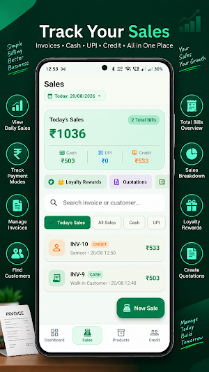 DhandaX – GST Billing & Khata Screenshot 3