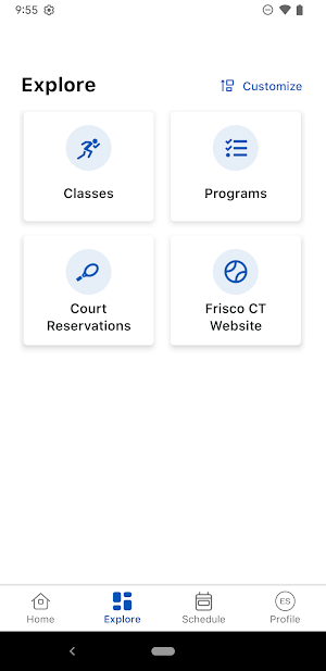 Frisco Community Tennis Screenshot 2