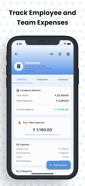 Expenzo - Split group expenses Screenshot 3