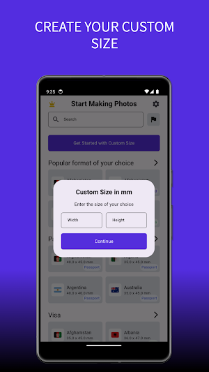 Passport Size Photo Maker Screenshot 3