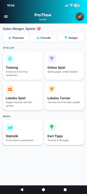 ProThow: Darts Trainer & Stats Screenshot 0
