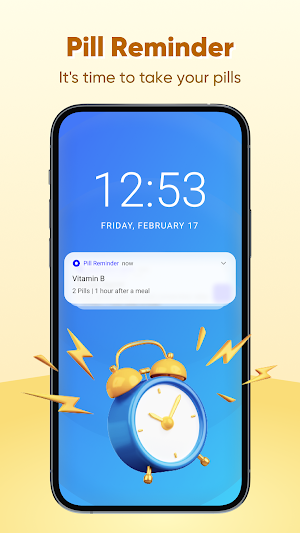 Pill Reminder Medication Alarm Screenshot 0