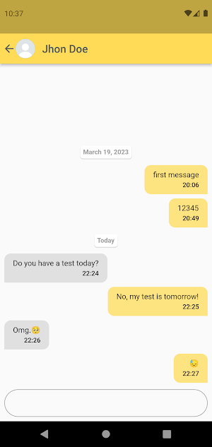 Simple Chat Screenshot 1