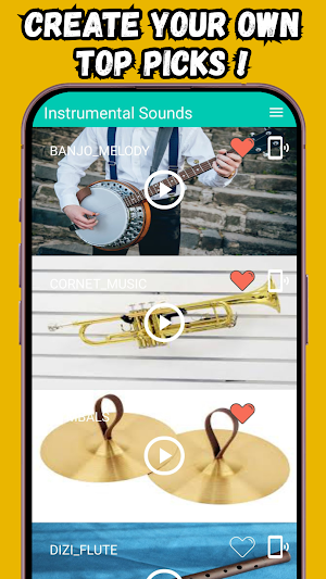 Instrumental Music Sounds Screenshot 2