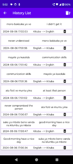 English To Kituba Translator Screenshot 2