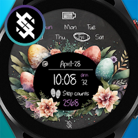 BFF21- Easter Eggs and Flower