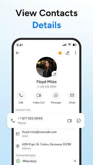 Contacts Dialer Screenshot 3