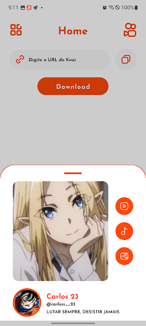Baixar Vídeos do Kwai Screenshot 1