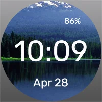 Forest Lake - Watch Face