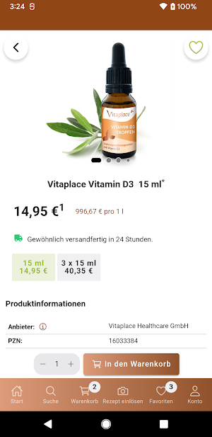 Vitaplace - Gesundheit & Natur Screenshot 3