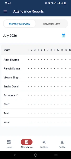 Tijare Coaching Staff App Screenshot 3