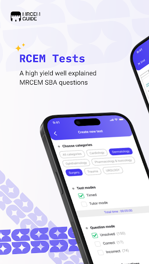 MRCEM Guide (SBA) screenshot 1