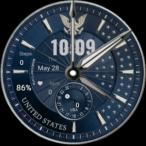 WatchFace Premium: Patriot USA Screenshot 0